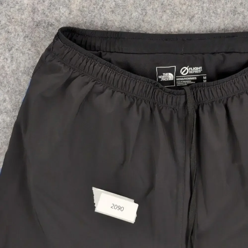 The North Face Shorts Mens Medium Black Colorblock Flight Series Running Lined